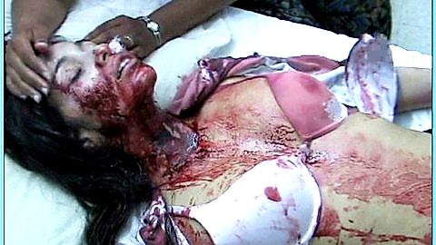 Pic: Scarlet Garcia in Night of the Dead (2006)