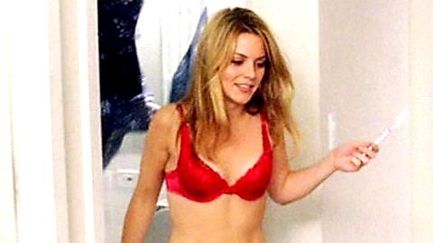 Pic: Lauren Bittner in Flannel Pajamas (2005)