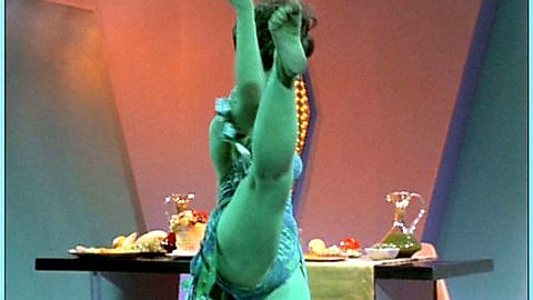 Pic: Yvonne Craig in Star Trek (1966)