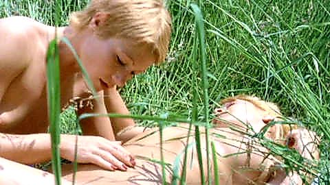 Pic: France Lomay in Six Swedes on a Campus (1979)