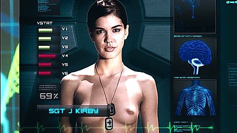 Pic: Nicole Tupper in Starship Troopers 3 (2008)