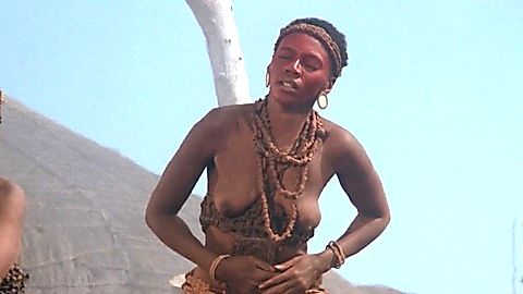Pic: Dudu Mkhize in Shaka Zulu (1986)