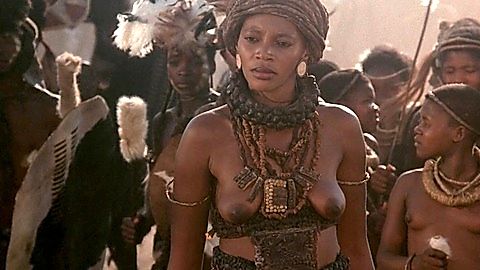 Pic: Dudu Mkhize in Shaka Zulu (1986)