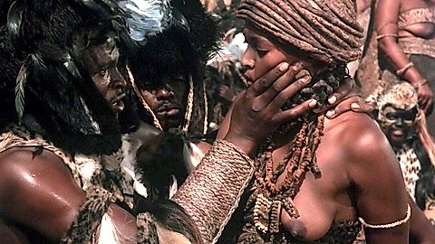 Pic: Dudu Mkhize in Shaka Zulu (1986)