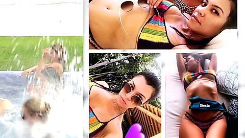 Pic: Kourtney Kardashian in Keeping Up with the Kardashians (2007)