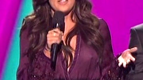 Pic: Khloe Kardashian in The X Factor