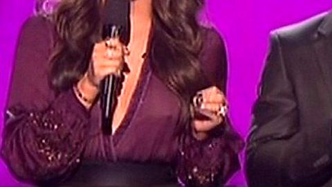Pic: Khloe Kardashian in The X Factor