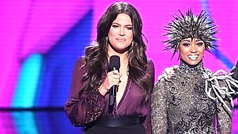 Pic: Khloe Kardashian in The X Factor