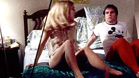 Pic: Sharon Joy in The Booby Hatch (1976)