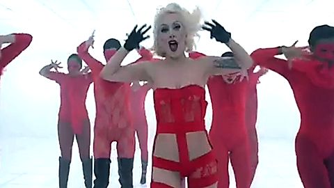 Pic: Lady Gaga in Bad Romance (2009)
