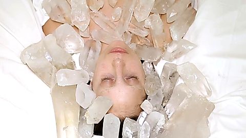 Pic: Lady Gaga in The Abramovic Method Practiced by Lady Gaga (2013)