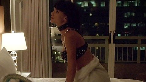 Pic: Lyndsy Fonseca in The Escort (2015)