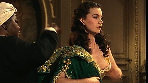 Pic: Vivien Leigh in Gone with the Wind (1939)