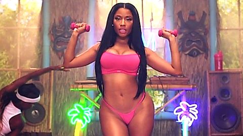 Pic: Nicki Minaj in Anaconda (2014)