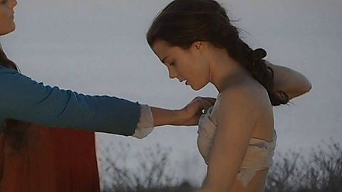Pic: Kathryn Prescott in The Dovekeepers