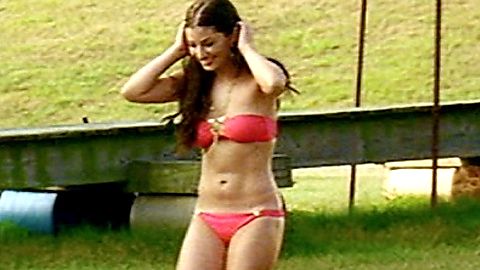 Pic: Ashton Leigh in Swamp Shark (2011)