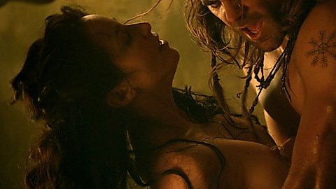 Pic: Delaney Tabron in Spartacus (2010)