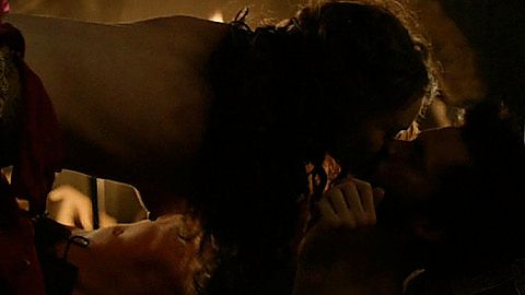 Pic: Laura Haddock in Da Vinci's Demons