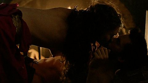 Pic: Laura Haddock in Da Vinci's Demons