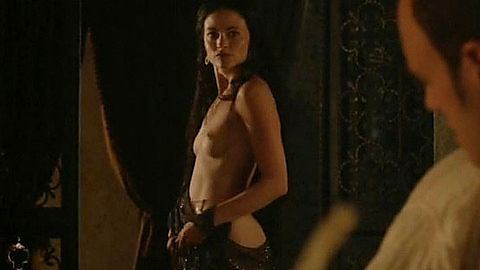 Pic: Lara Pulver in Da Vinci's Demons