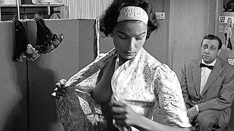 Pic: Michèle Bailly in Two Men in Manhattan (1959)