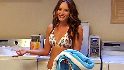 Pic: Rebecca Breeds in We Are Men (2013)