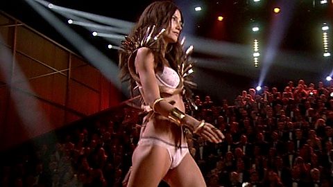 Pic: Lily Aldridge in The Victoria's Secret Fashion Show 2014
