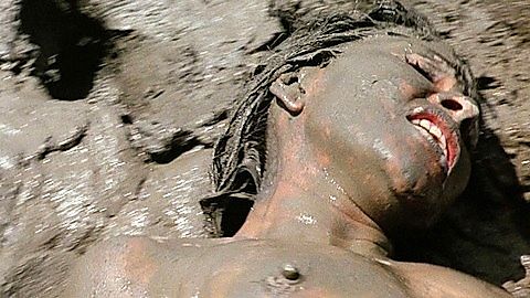 Pic: Lucia Costantini in Cannibal Holocaust (1980)