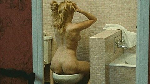 Pic: Marie Blanche Dehaux in The Mouth Agape (1974)
