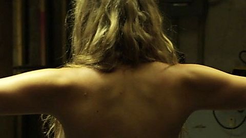 Pic: Dani Barker in The Scarehouse (2014)
