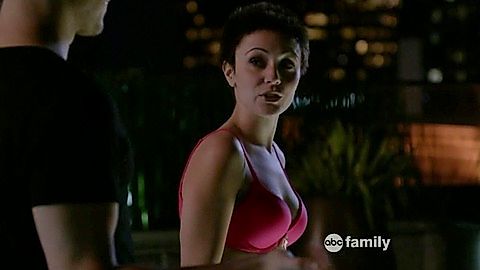 Pic: Italia Ricci in Chasing Life