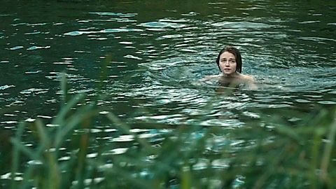 Pic: Jessica Barden in The Outcast