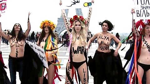 Pic: Alexandra 'Sasha' Schevchenko in I am Femen (2014)