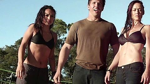 Pic: Karrueche Tran in 3 Headed Shark Attack (2015)