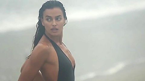 Pic: Irina Shayk in LOVE Advent Calendar Shoot (2015)
