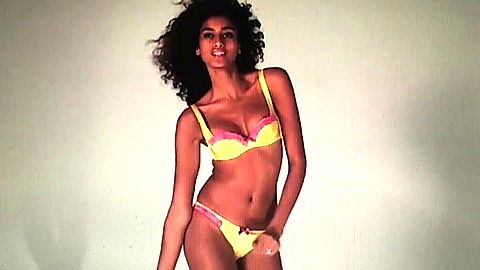 Pic: Imaan Hammam in LOVE Advent Calendar Shoot (2015)