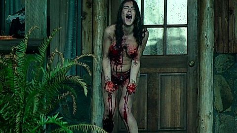 Pic: Nadine Crocker in Cabin Fever (2016)