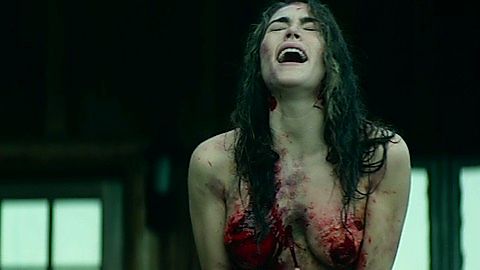Pic: Nadine Crocker in Cabin Fever (2016)