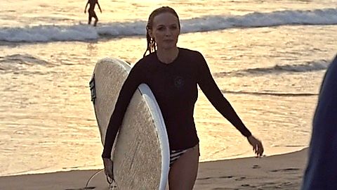 Pic: Heather Graham in Flaked (2016)