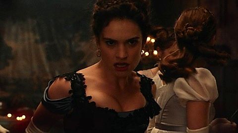 Pic: Lily James in Pride and Prejudice and Zombies (2016)