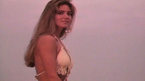 Pic: Jaynie Poteet in Senior Week (1988)
