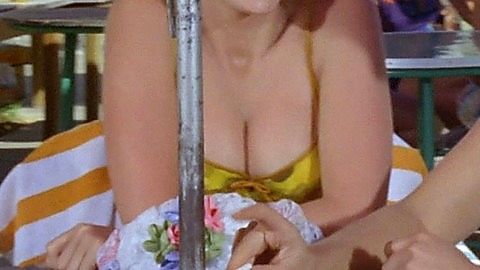 Pic: Maria Rohm in Five Golden Dragons (1967)