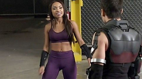 Pic: Logan Browning in Powers