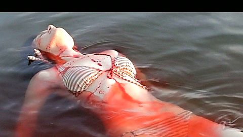 Pic: Jessica Drew Chastain in Shark Exorcist (2016)