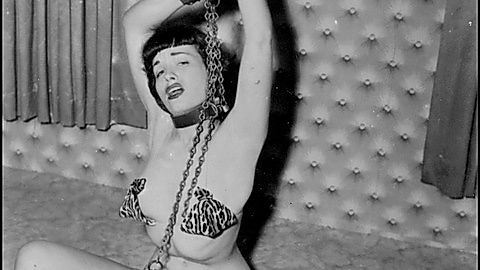 Pic: Bettie Page in The Exotic Dances Of Bettie Page (2016)