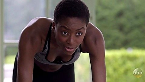 Pic: Tracy Ifeachor in Quantico