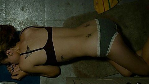 Pic: Zoe Kazan in The Monster (2016)