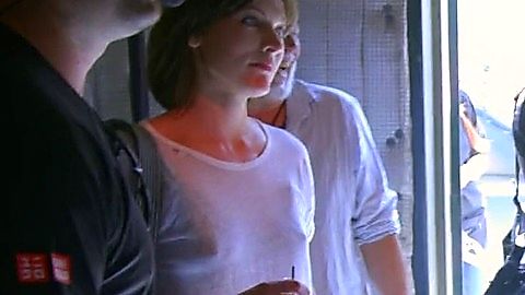 Pic: Milla Jovovich in Lip Sync Battle (2015)
