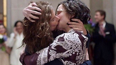 Pic: Rachel Griffiths in When We Rise (2017)