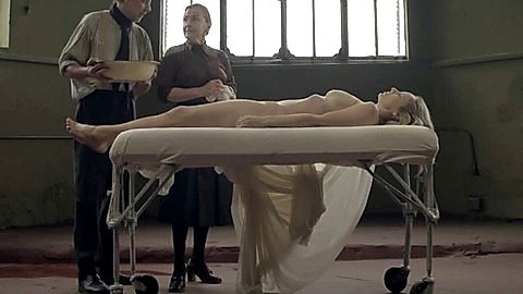 Pic: Julieta Cardinali in White Coffin (2016)